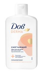 Крем-гель для душа Дав Derma гипоаллергенный смягчающий 280мл