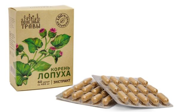 Изображение товара Лопух корень растительный экстракт Пчела и Человек 60 капсул Лопух корень растительный экстракт Пчела и Человек 60 капсул фотография